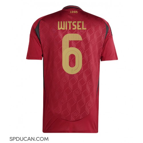 Muški Nogometni Dres Belgija Axel Witsel #6 Domaci EP 2024 Kratak Rukav